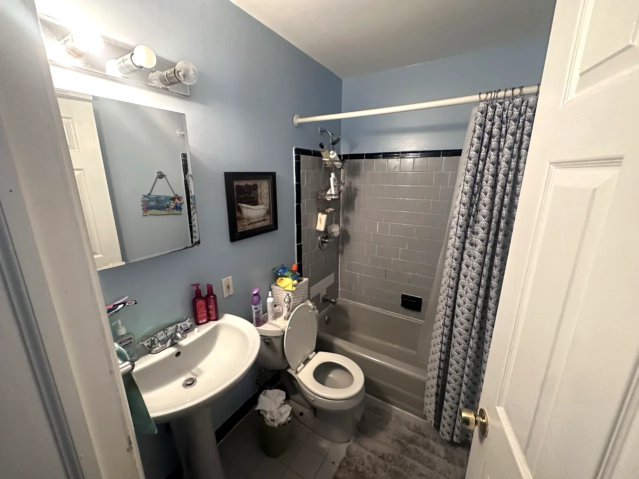 Bathroom before renovation - Silver Spring MD